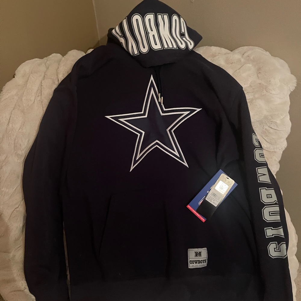 NFL Dallas Cowboys Navy Blue Hoodie